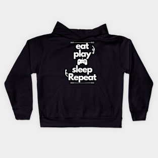 Eat Play Sleep Repeat Kids Hoodie